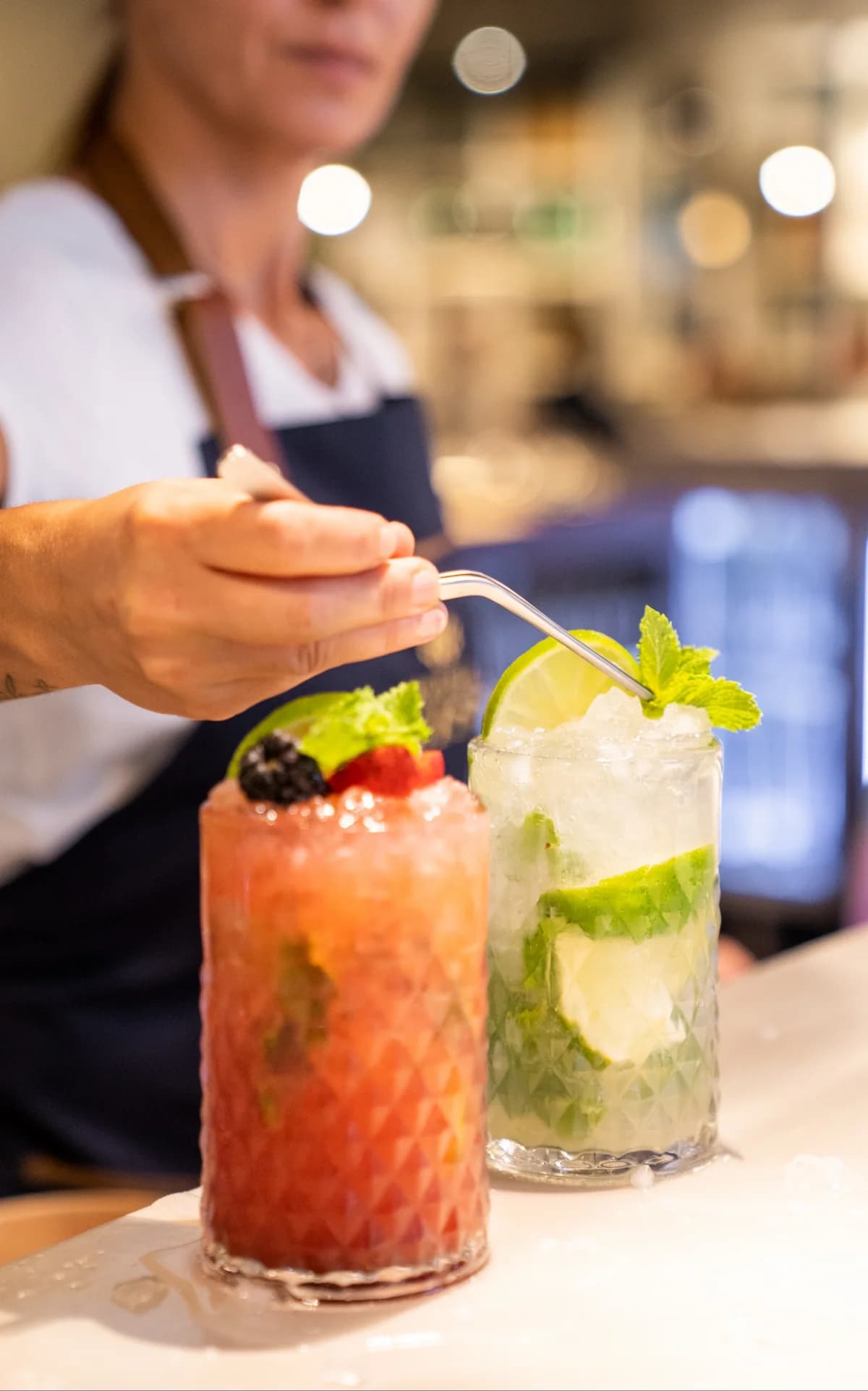 Mojito en la coctelería de Carbònic Restaurant Salou