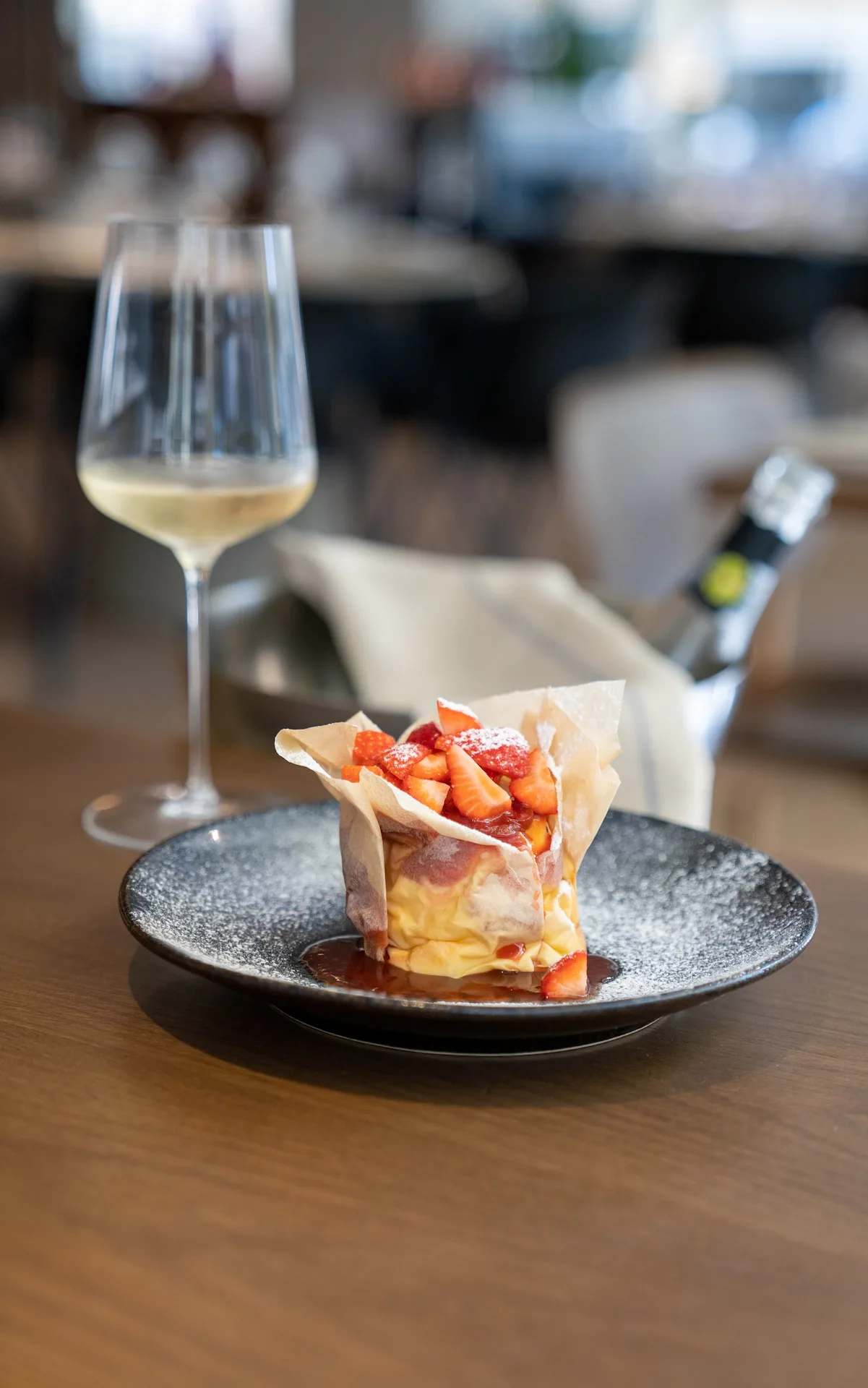 Tarta de queso artesanal en Carbònic Restaurant Salou