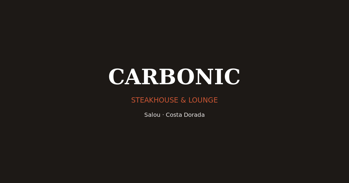 CarbonicRestaurant en Salou
